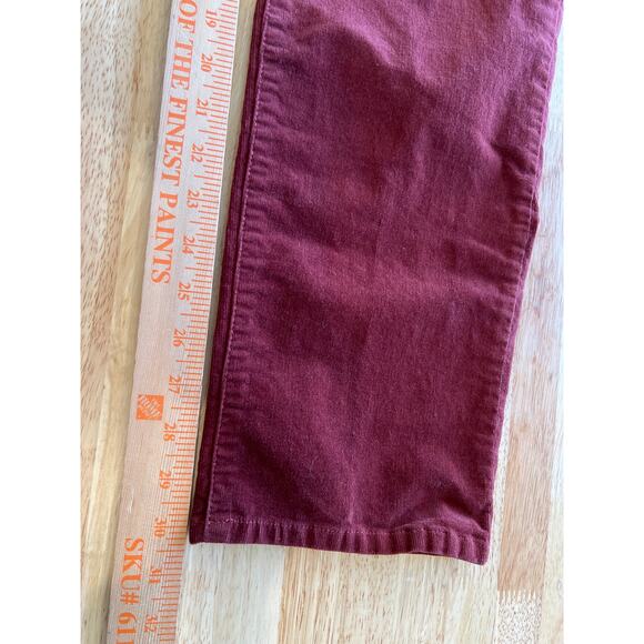 Kut from the Kloth Catherine Corduroy Boyfriend Pant in Amber Women's 12 - Picture 15 of 15